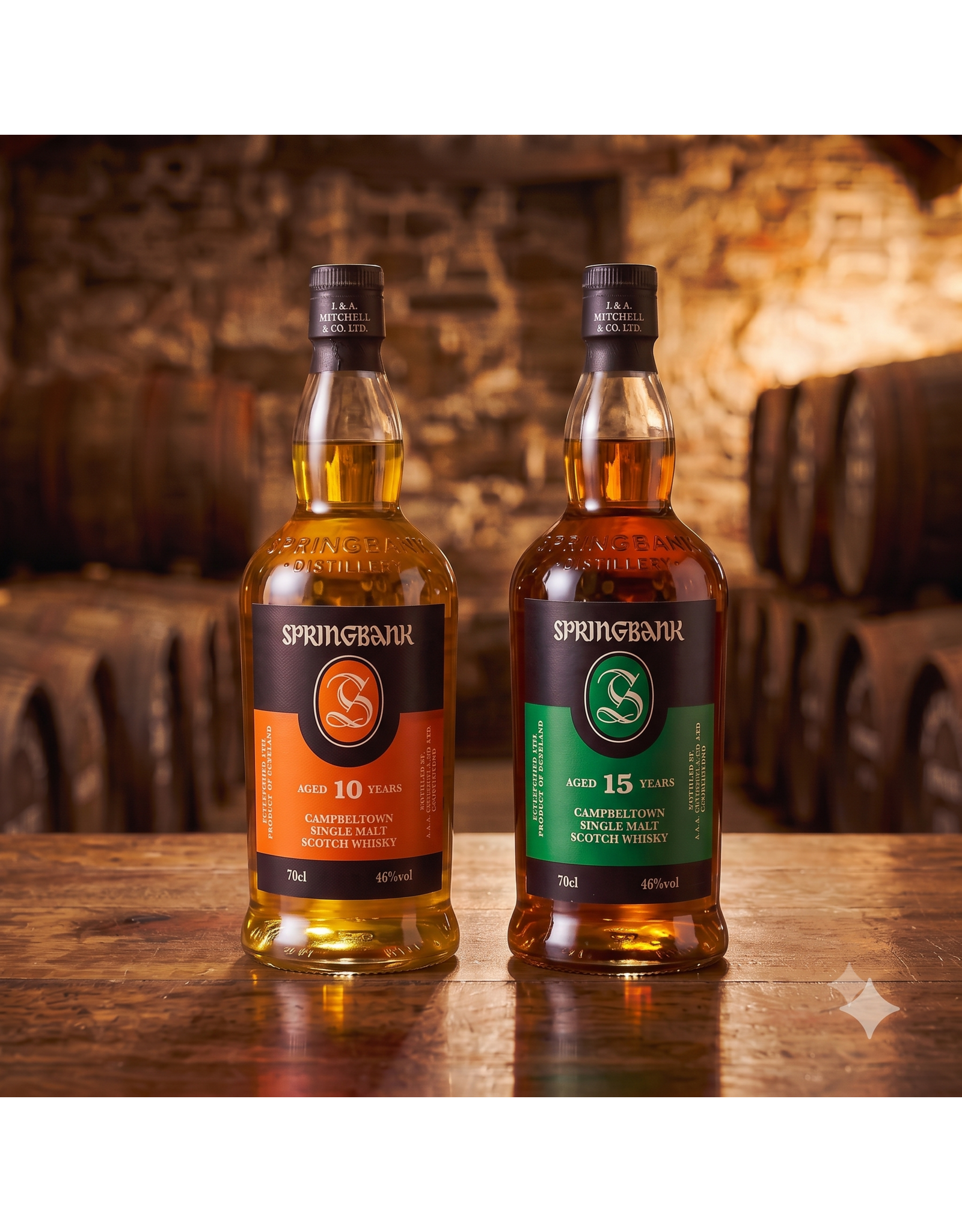Springbank combi pakket 10y & 15y