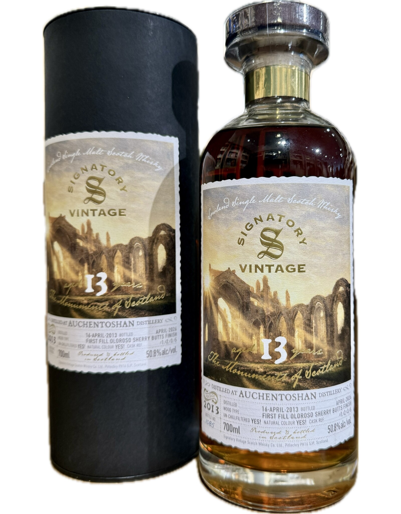 Signatory Signatory Auchentoshan 13Y "Monuments of scotland"