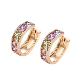 Oorbellen lovely crystal huggie