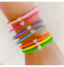 Neon  zirkonia  armband