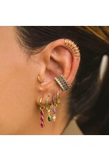 Zirkonia glam Mix&Match set oorbellen