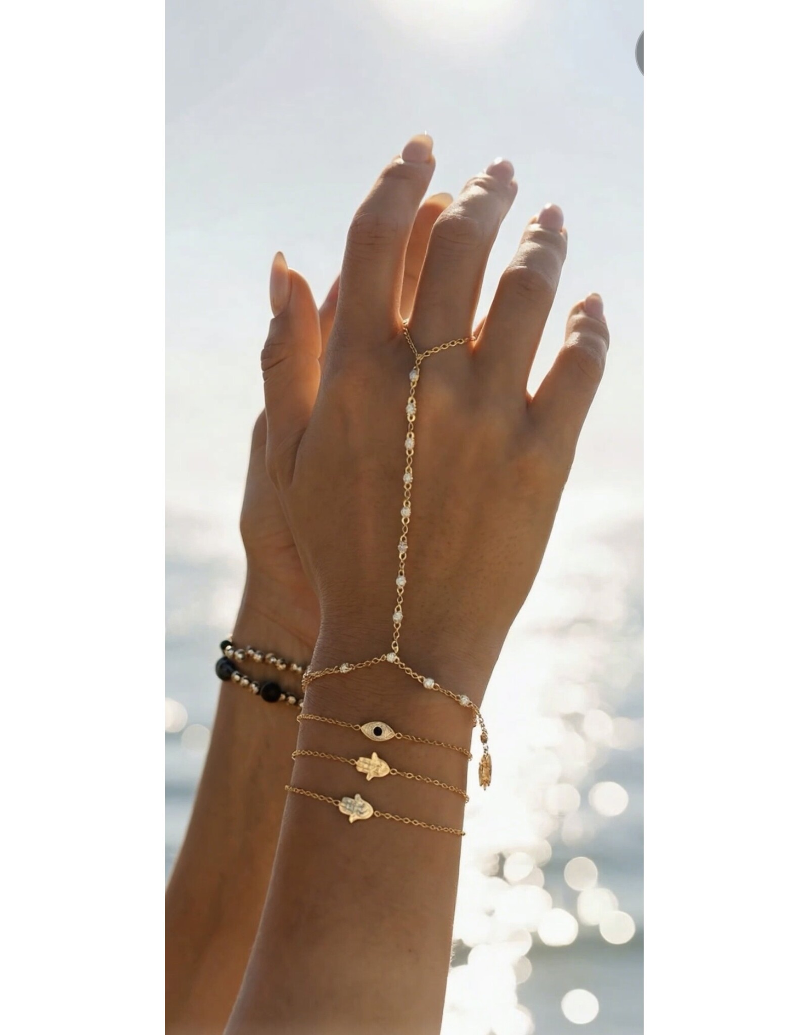 Zirkonia ring bracelet