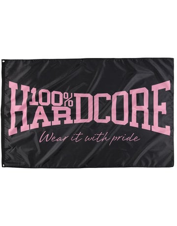 100% Hardcore 100% Hardcore Banner 'The Brand' Pink