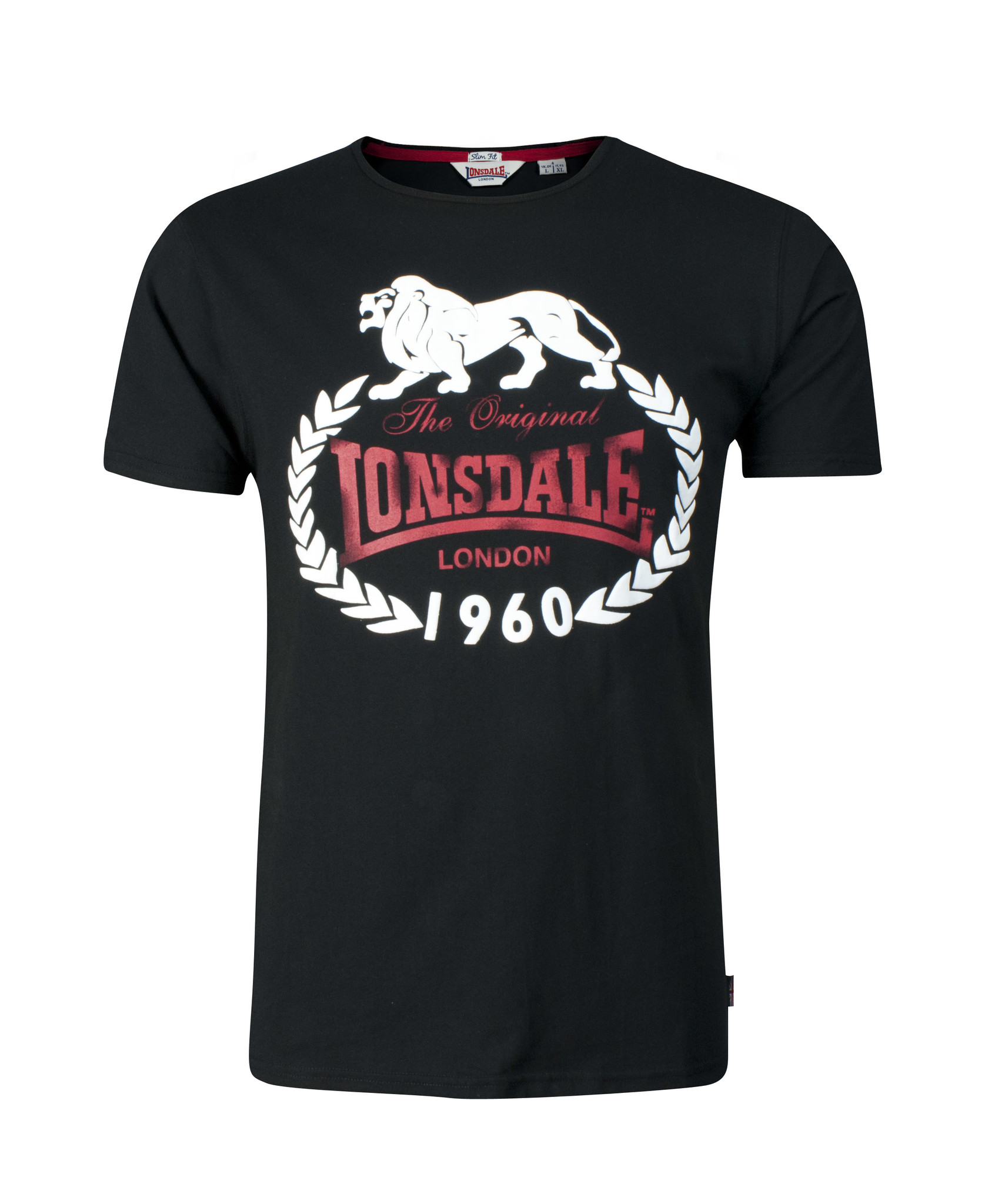 jam Geslaagd de elite Lonsdale T-Shirt 'Original 1960' - Gabberwear