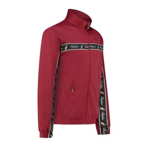 Australian Australian Uni Track Jacket with tape (Bordeaux/Black)