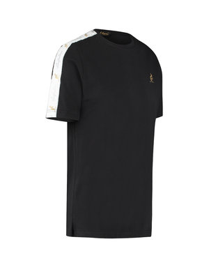 Australian Australian T-Shirt Jersey mit Streifen (Black/White)