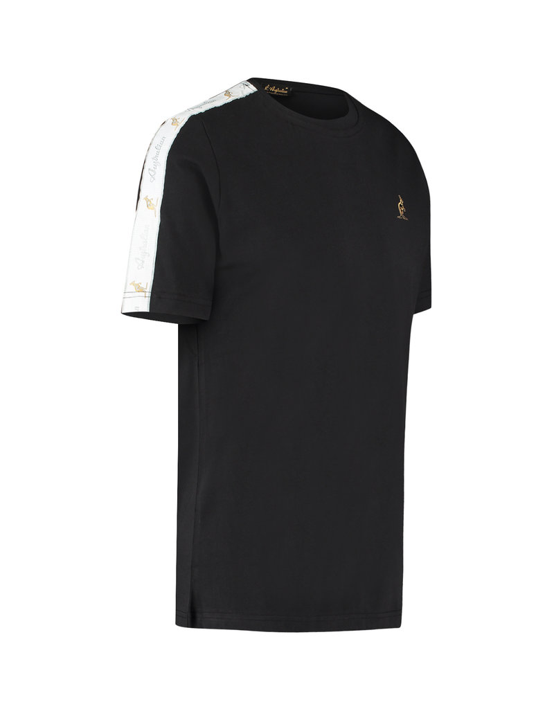 Australian Australian T-Shirt Jersey with tape (Black/White)