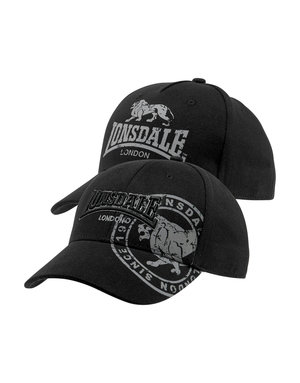 Lonsdale Lonsdale Cap 'Leiston' 2-Pack