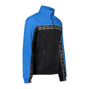 Australian Australian Duo Track Jacket with tape (Capri Blue/Black) Australian Australian Duo Track Jacket with tape (Capri Blue/Black)
