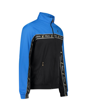 Australian Australian Duo Track Jacket with tape (Capri Blue/Black)