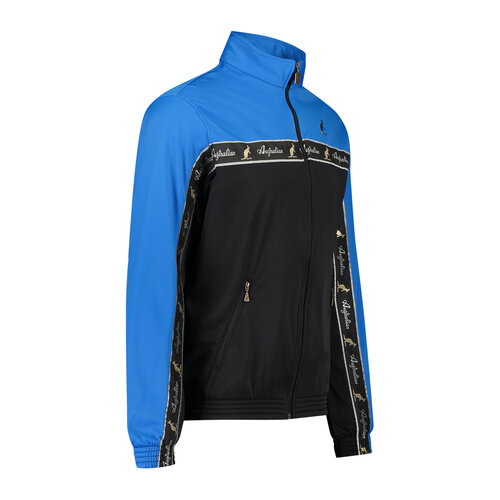 Australian Australian Duo Track Jacket with tape (Capri Blue/Black)