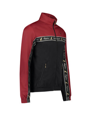 Australian Australian Duo Track Jacket with tape (Bordeaux/Black)