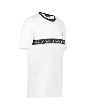 Australian Australian T-Shirt Jersey mit Streifen (White/Black)