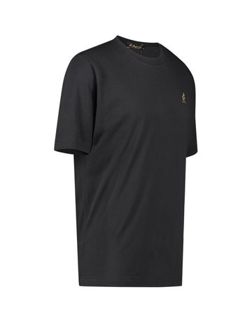 Australian Australian T-Shirt Jersey met rug bies (Black/Black)