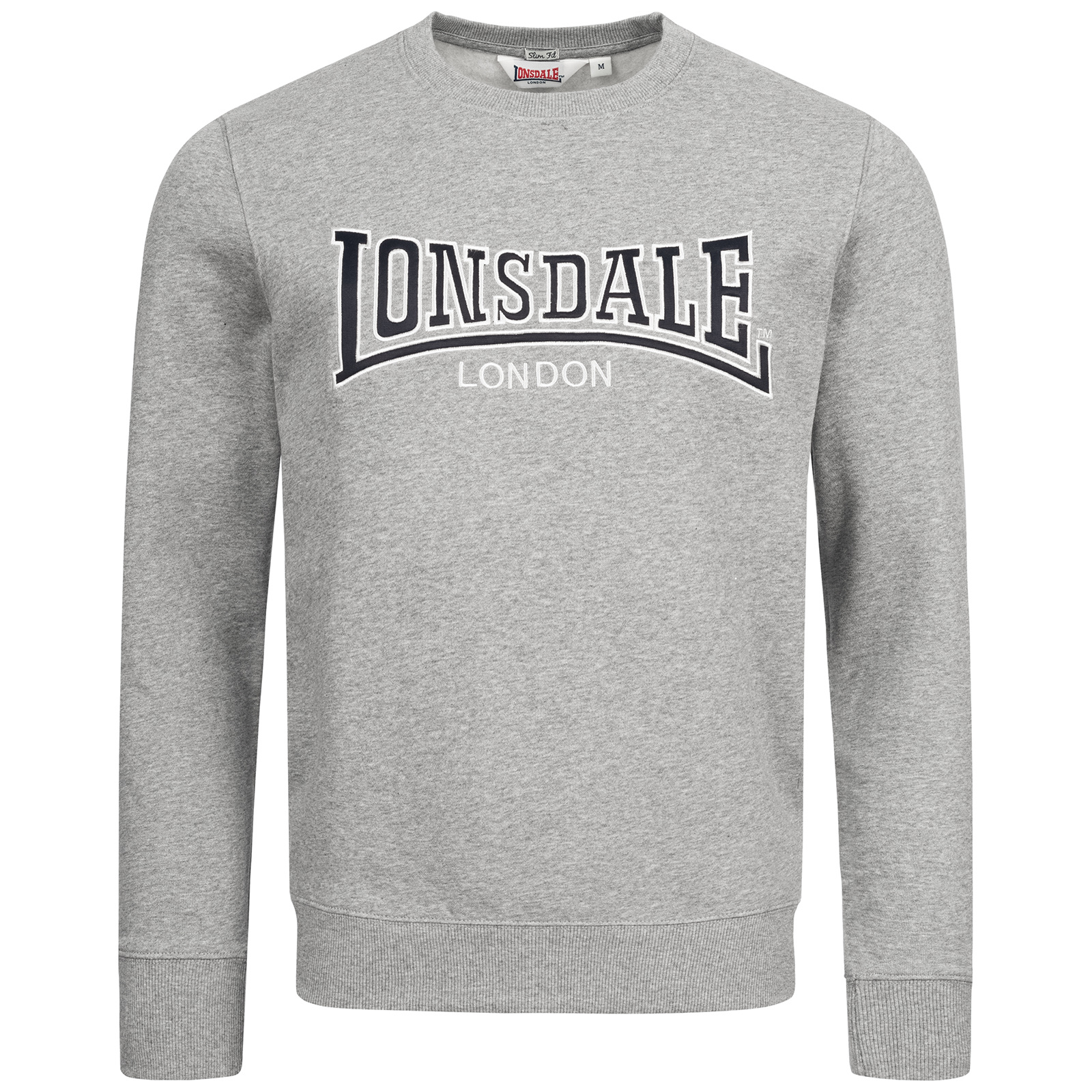 Intentie Emulatie efficiënt Lonsdale Slim-Fit Crew Sweater 'Berger LP181' - Gabberwear
