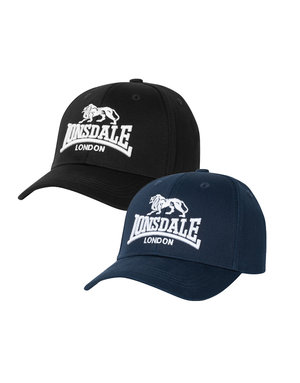 Lonsdale Lonsdale Kappe 'Wiltshire' Doppelpack