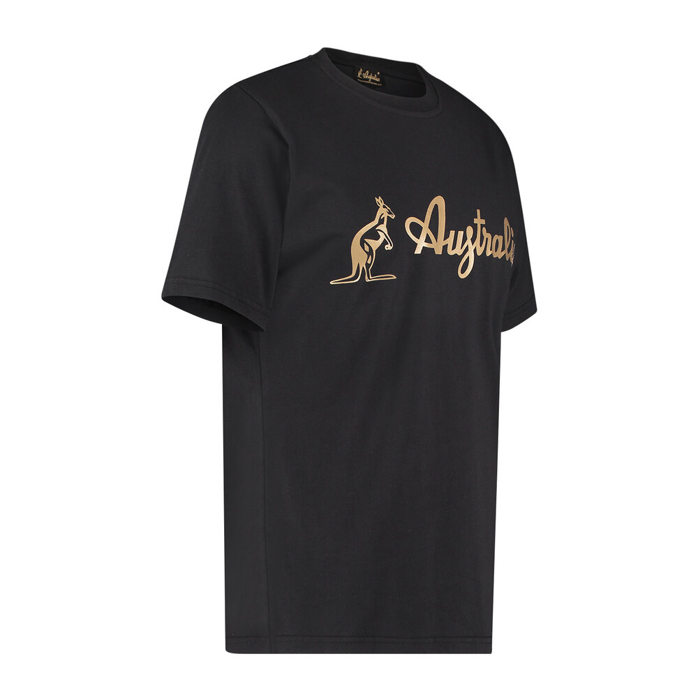 Australian Australian Logo T-Shirt Jersey (Black/Brass)