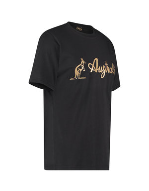 Australian Australian Logo T-Shirt Jersey (Black/Brass)