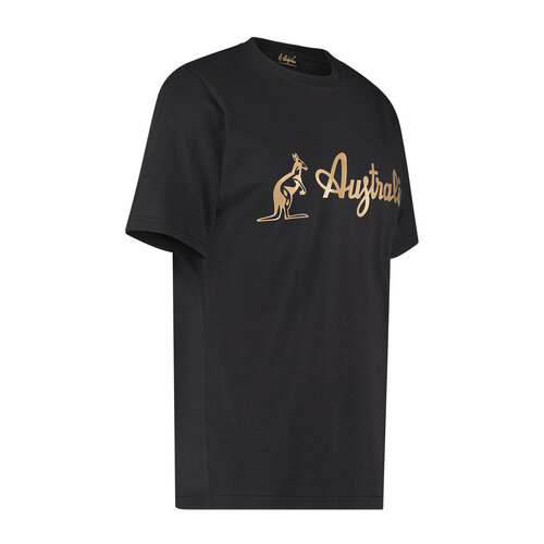Australian Australian Logo T-Shirt Jersey (Black/Brass)