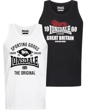 Lonsdale Lonsdale Singlet 'Biggin' (2-Pack)