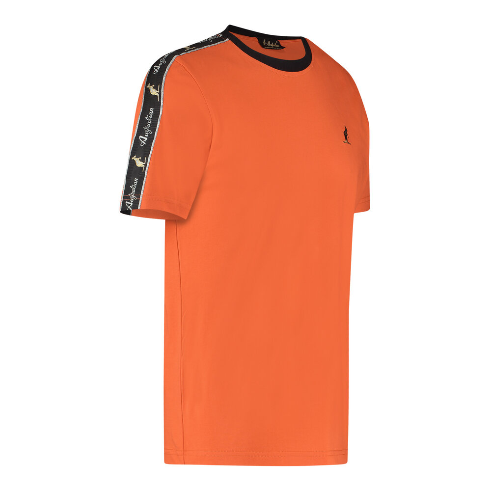Australian Australian T-Shirt Jersey with tape (Lava/Black)