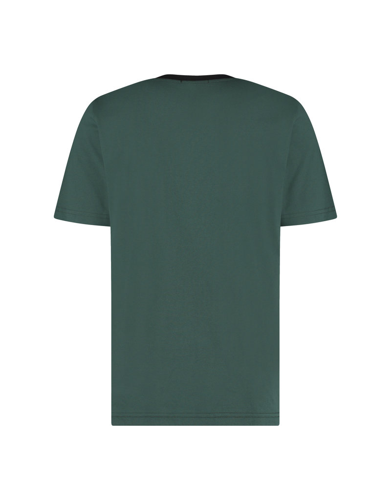 Australian Australian T-Shirt Jersey with tape (Woods Green/Black)