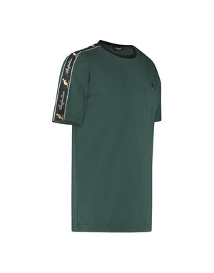 Australian Australian T-Shirt Jersey met sleeve bies (Woods Green/Black)