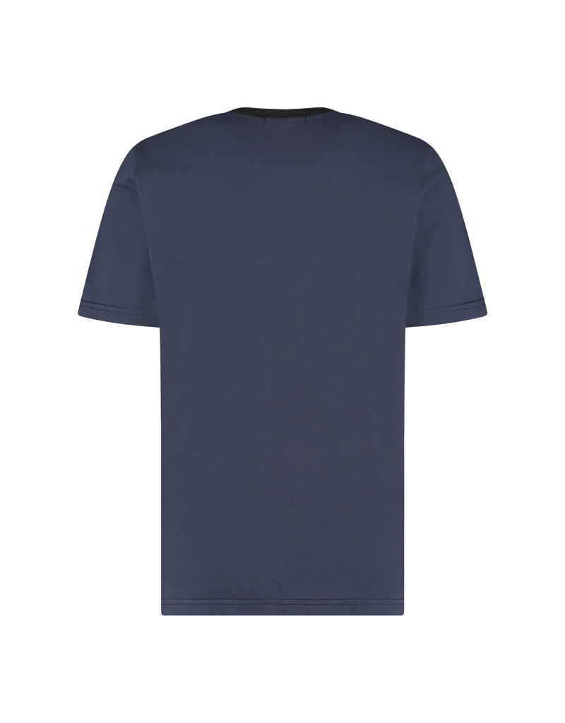 Australian Australian T-Shirt Jersey mit Streifen (Navy/Black)