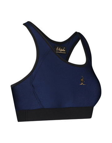 Australian Australian Women Glossy Sports Top (Navy)