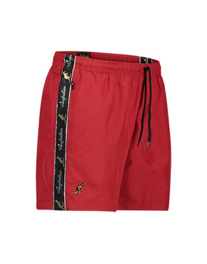 Australian Australian Badehose Smash mit Streifen (Tango Red)