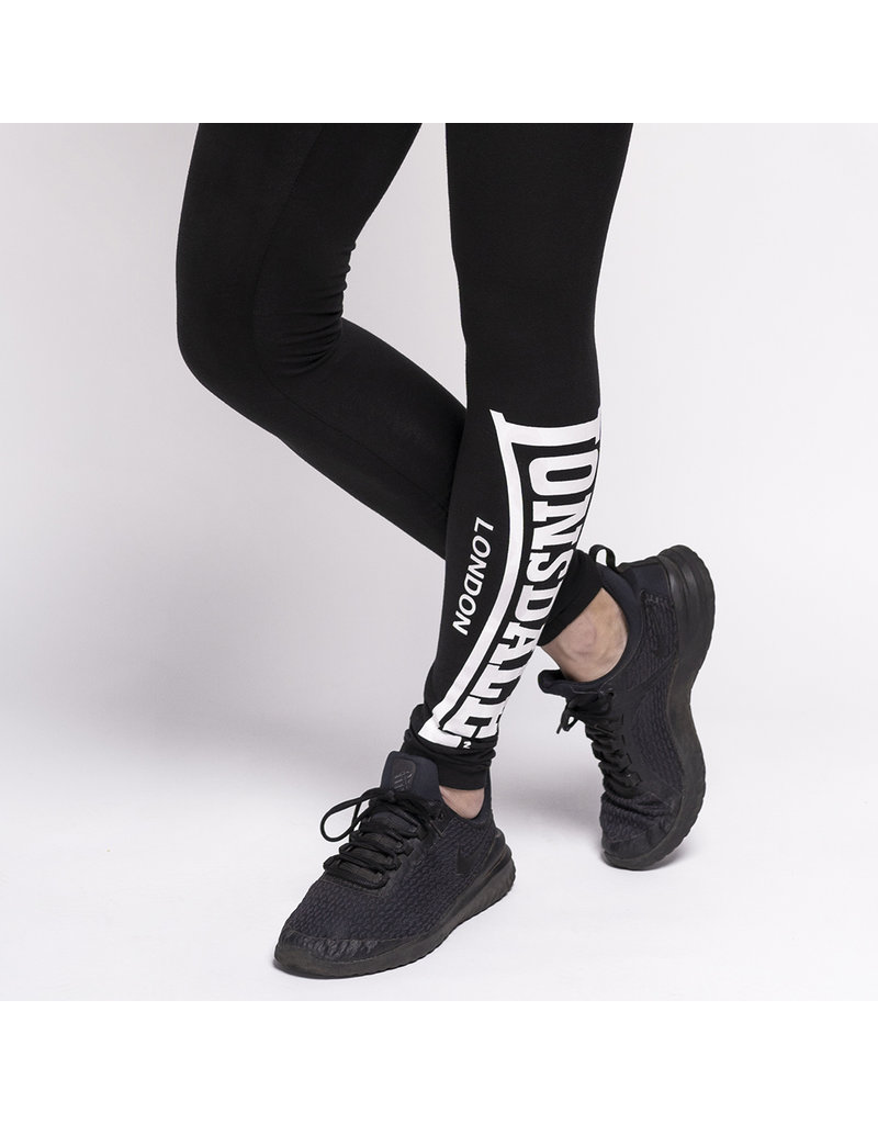 Lonsdale Lonsdale Frauen Leggings 'Shustoke' (Black/White)