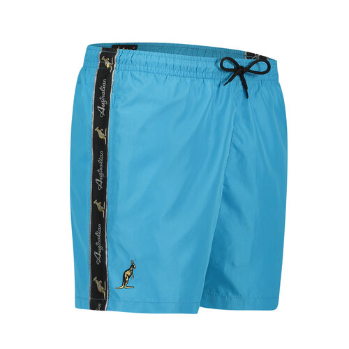 Australian Australian Badehose Smash mit Streifen (Turquoise/Black)