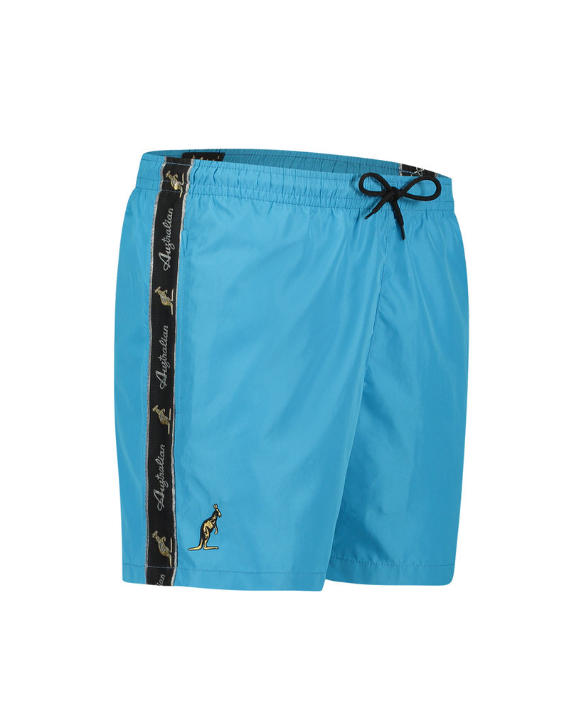 Australian Australian Badehose Smash mit Streifen (Turquoise/Black)