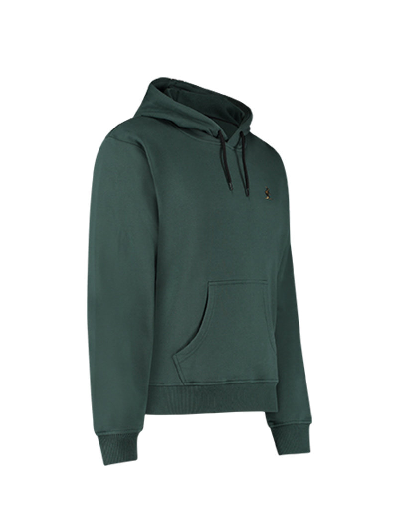 Australian Australian Hoodie with tape on the back (Woods Green/Black)