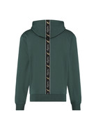 Australian Australian Hoodie met rugbies (Woods Green/Black)