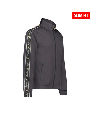 Australian Australian Uni Fit Trainingsjacke mit Streifen (Titanium Grey/Black)