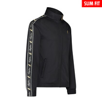 Australian Australian Uni Fit Track Jacket with tape (Black/Black)