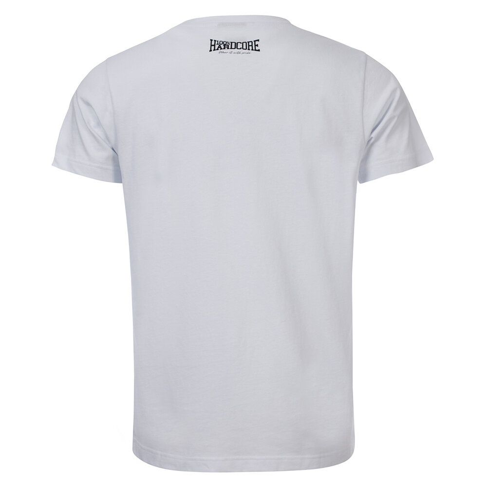 100% Hardcore 100% Hardcore T-shirt 'The Brand' White