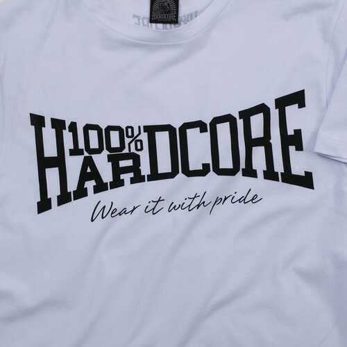 100% Hardcore 100% Hardcore T-shirt 'The Brand' White
