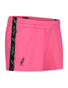 Australian Australian kurze Sporthose für Damen mit Streifen (Pink Sorbet/Black)