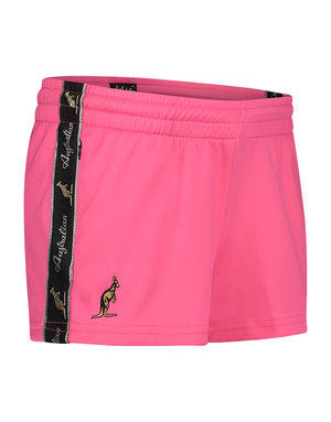 Australian Australian kurze Sporthose für Damen mit Streife (Pink Sorbet)