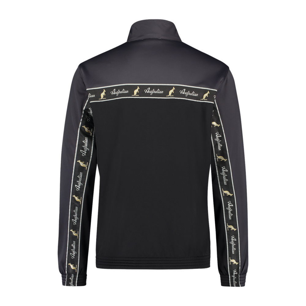 Australian Australian Duo Track Jacket with tape 2.0 (Titanium Grey/Black)