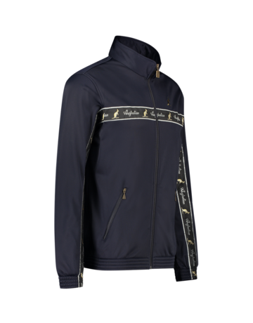 Australian Australian Uni Track Jacket with tape (Navy/Black)