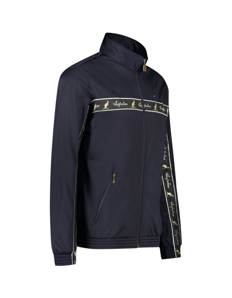 Australian Australian Uni Track Jacket with tape (Navy/Black)