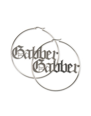 100% Hardcore 100% Hardcore Earrings 'Gabber' (5CM)