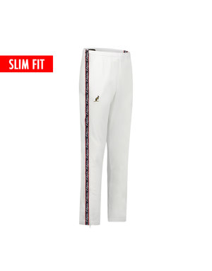 Australian Australian Fit Track Pants with tape (White/Red)