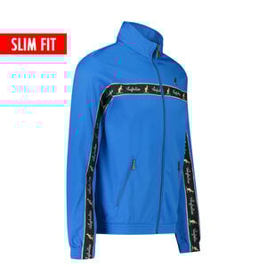 Australian Australian Slim Fit Trainingsjacke mit Streifen 2.0 (Capri Blue/Black)