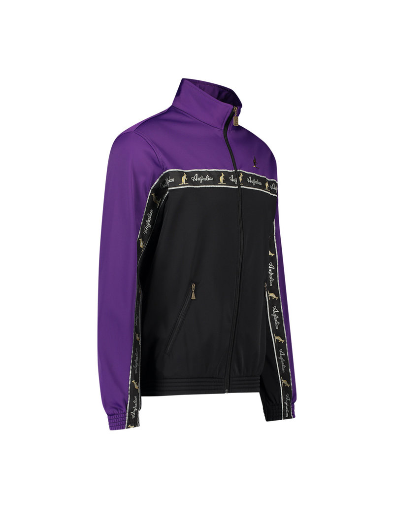 Australian Australian Duo Trainingsjacke mit Streifen (Violet/Black)