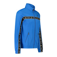 Australian Track Jacket with tape (Capri Blue/Black)