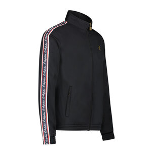 Australian Australian Slim Fit Trainingsjasje met bies 2.0 (Black/Red)